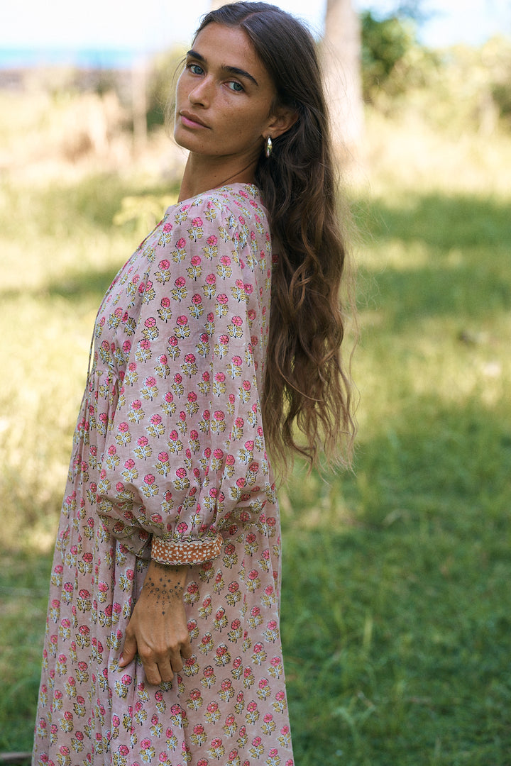 Bhoomi Maxi Dress ~ Sunset