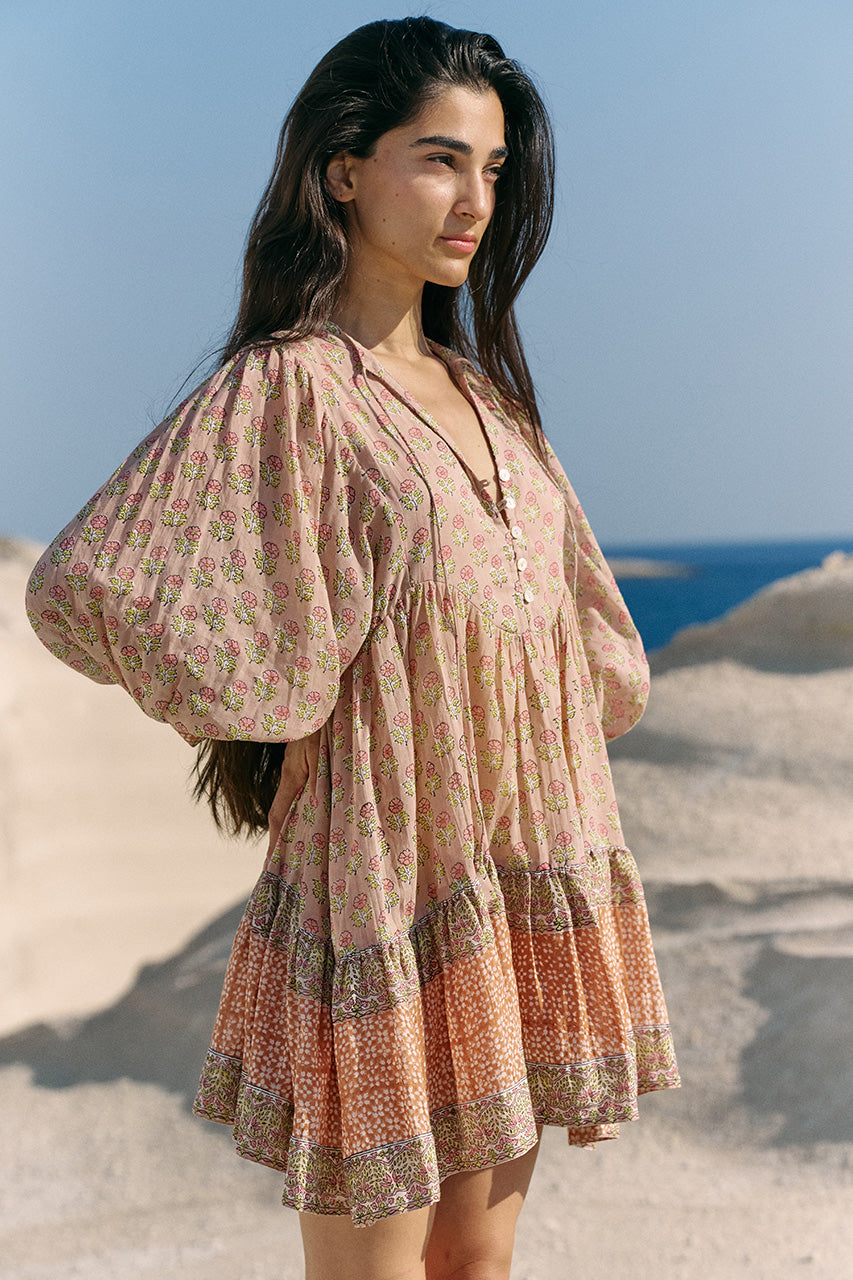 Bhoomi Mini Dress ~ Sunset