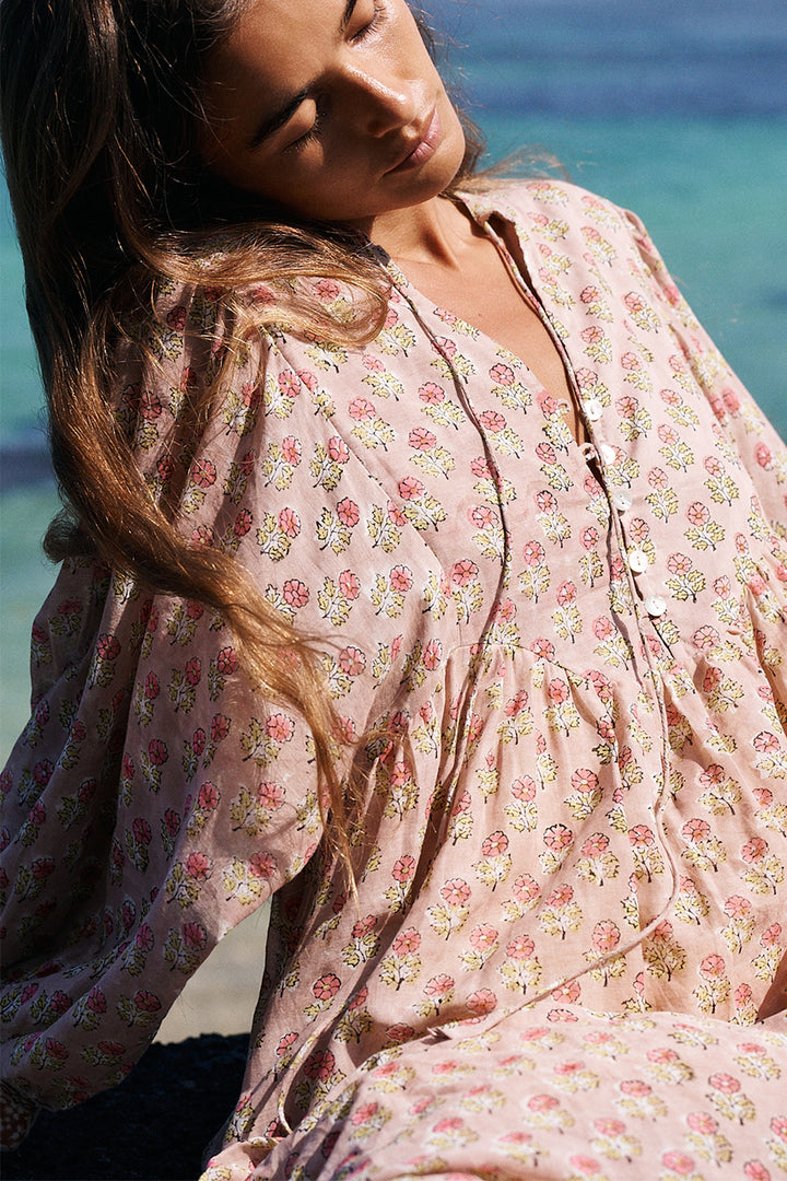 Bhoomi Maxi Dress ~ Sunset