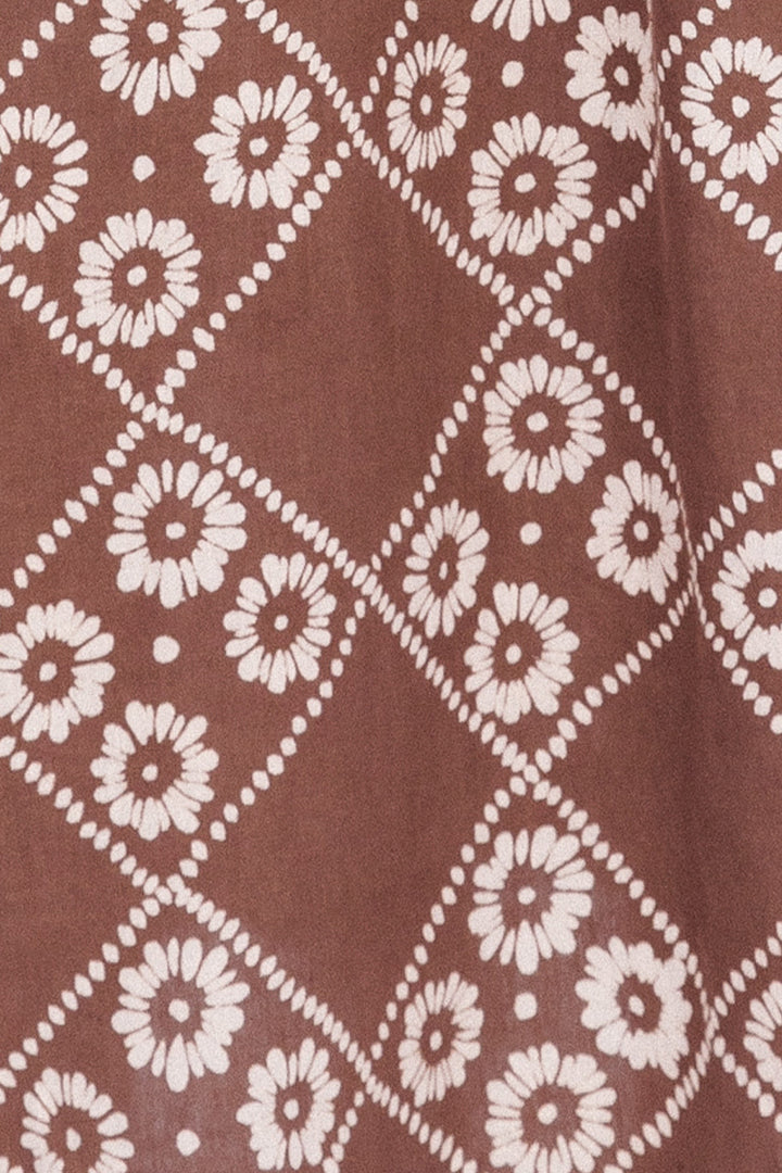 Dahlia Mini Dress ~ Maple