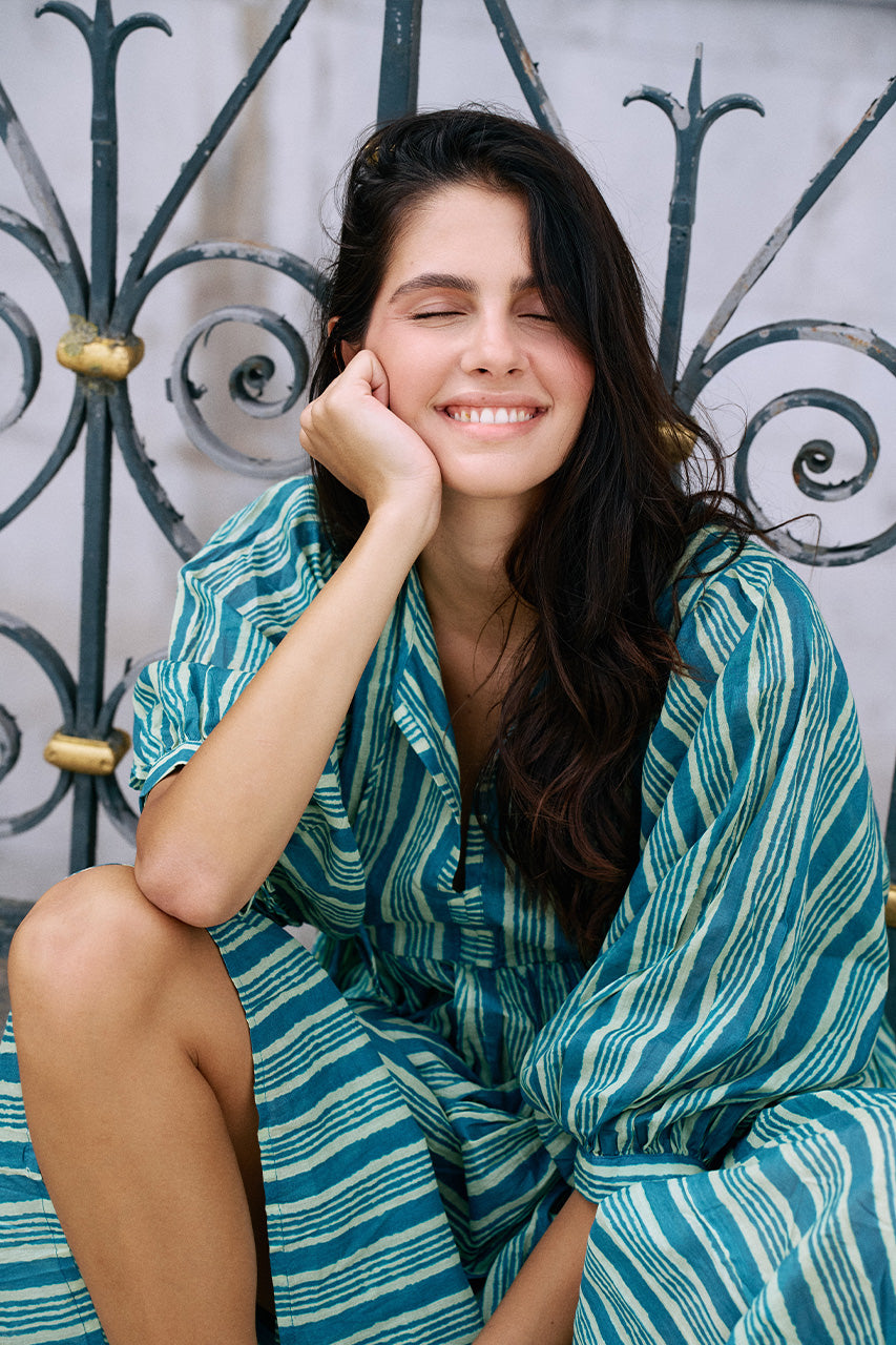 Kyra Midi Dress ~ Spearmint