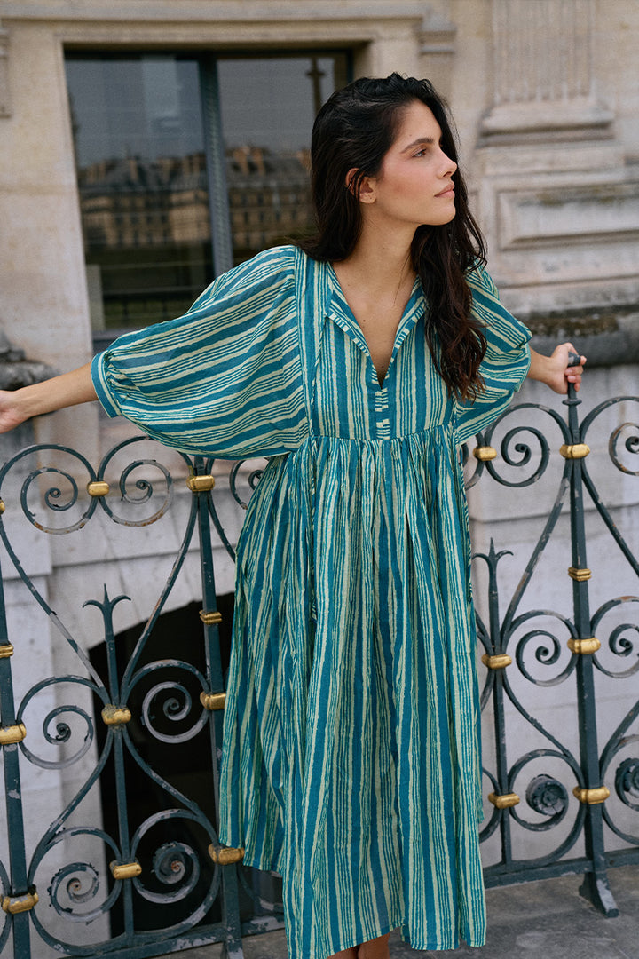 Kyra Midi Dress ~ Spearmint