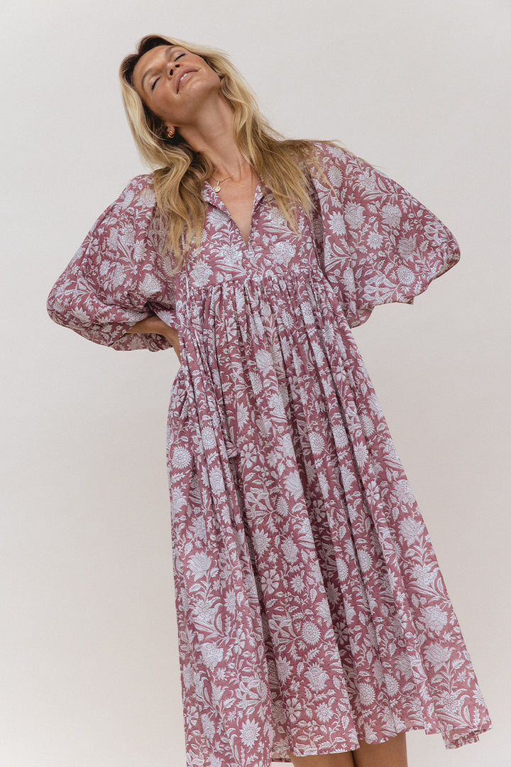 Kyra Midi Dress ~ Musk