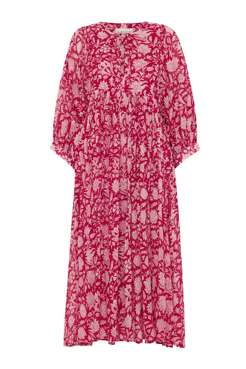 Kyra Midi Dress ~ Saffron