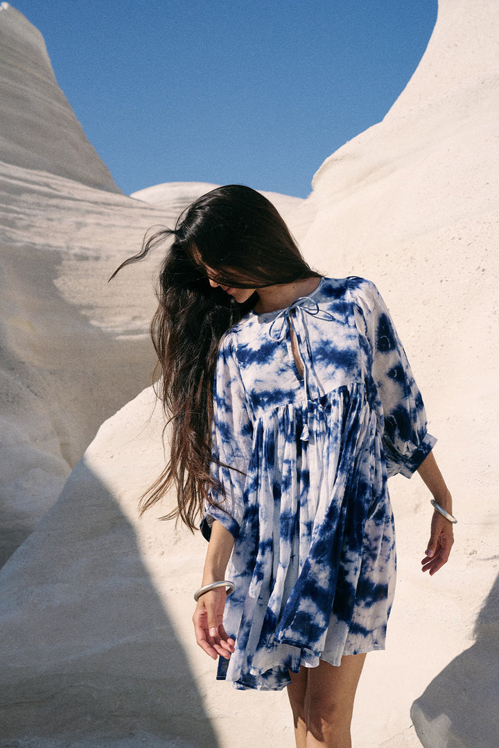 Kyra Mini Dress ~ Deep Sea