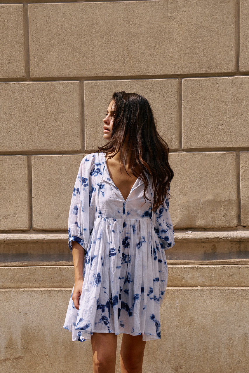 Kyra Mini Dress ~ Deep Sea