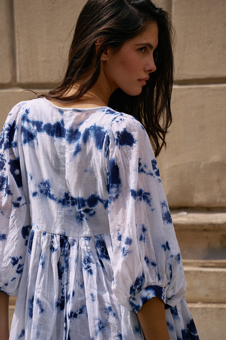 Kyra Mini Dress ~ Deep Sea