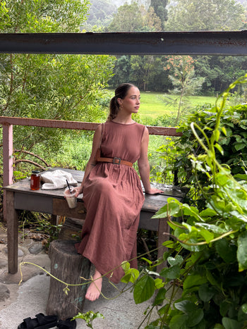 Nadi Dress ~ Chocolate
