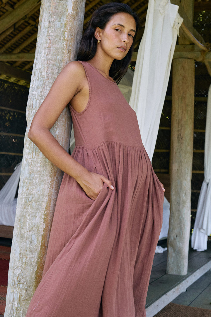 Nadi Dress ~ Chocolate