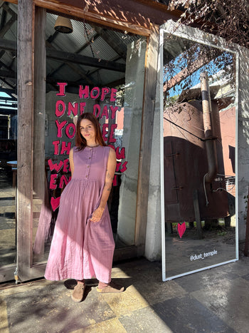 Nadi Dress ~ Mauve