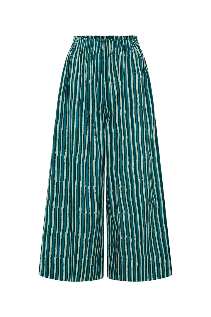 Ria Pants ~ Cyan Candy