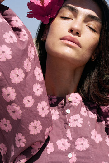 Anika Maxi Dress ~ Pink Cosmos