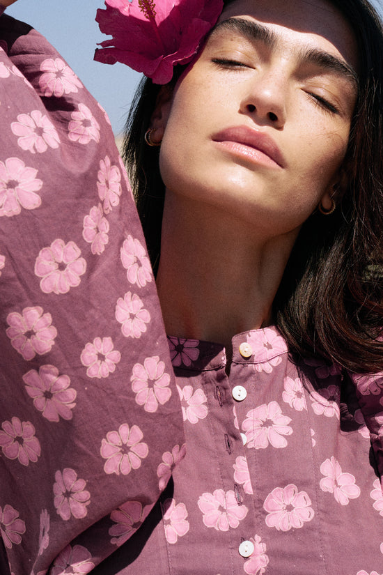 Anika Maxi Dress ~ Pink Cosmos