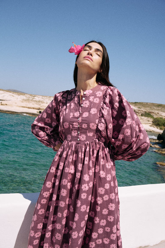 Anika Maxi Dress ~ Pink Cosmos